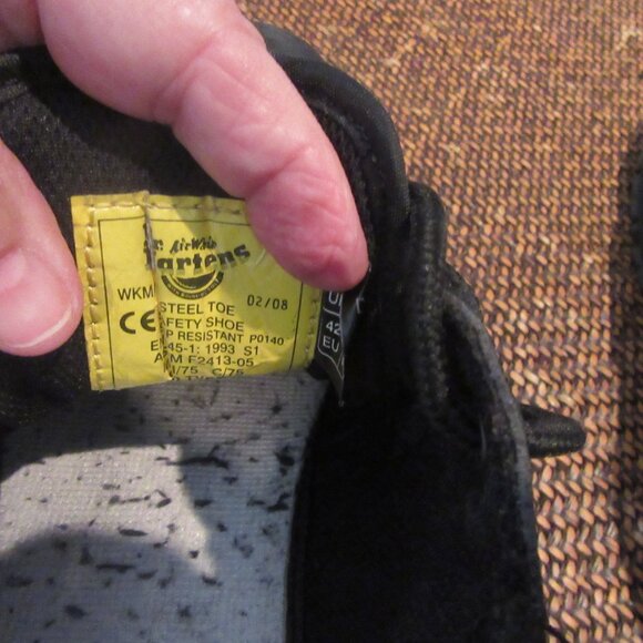 Doc Martens Steel Toe Anti-Static Boots Size 10 - Picture 8 of 10
